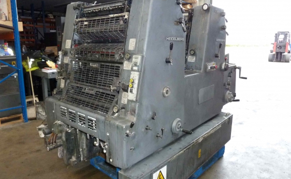 USED HEIDELBERG GTO 52 Z 2 COLOUR OFFSET