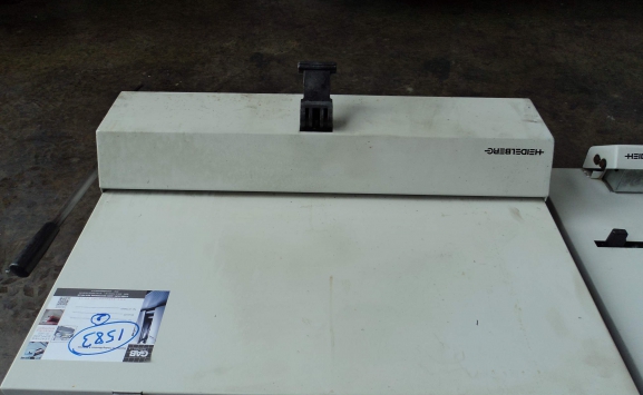 HEIDELBERG SM 52 PLATE PUNCH & BENDER