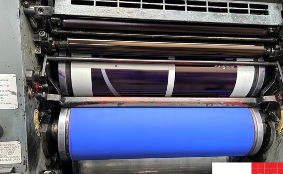 Single colour used offset printing machines Heidelberg GTO 52 one color ...