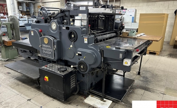 Used Die Cutters Finishing Machines Heidelberg SBB Cylinder Die Cutter ...