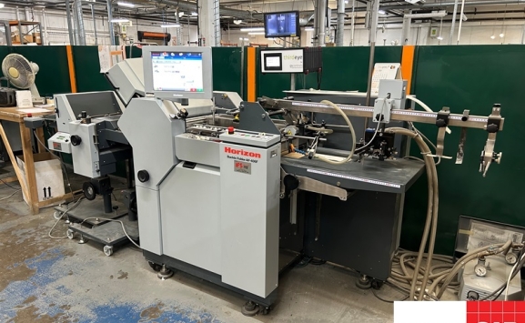Used folder machines Horizon AF-406F fully automated Pharma folder ...