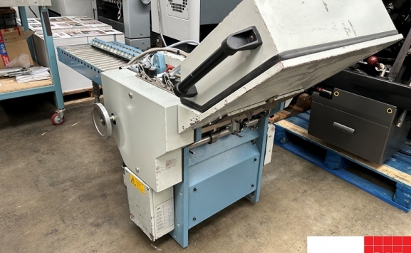 Used folder machines MBO B123-3 paper folder - third fold unit with 4 ...