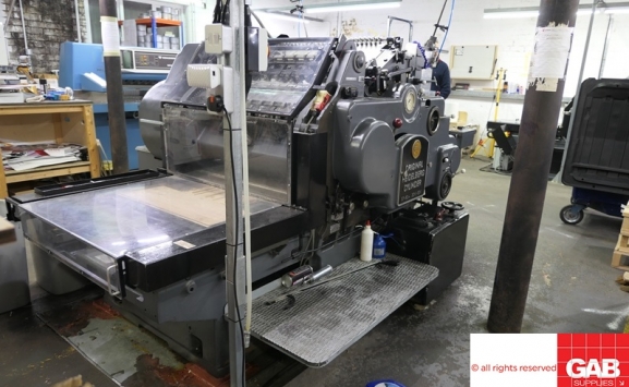 Used Die Cutters Finishing Machines Original Heidelberg SBB Cylinder ...