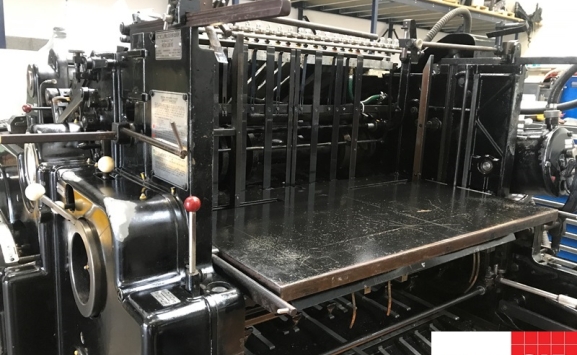 Used Die Cutters Finishing Machines Original Heidelberg SBB Cylinder ...