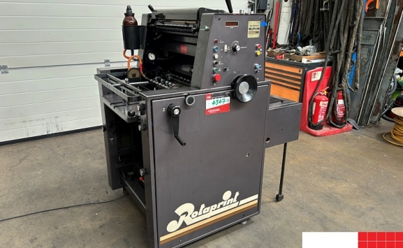 Single colour used offset printing machines Rotaprint Alpha 95 one ...