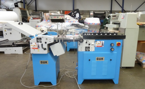 Used folder machines GUK SAF 46-2 PAPER FOLDING MACHINE