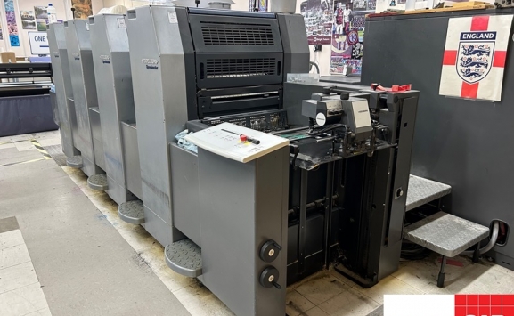 Four colour used offset printing machines Used Heidelberg SM 52-4P four ...