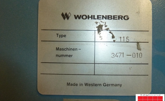 Used wohlenberg 115 mcs-2tv paper cutter