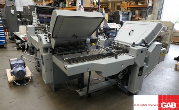 Used folder machines Stahl T 52 44X sixteen pages paper folder