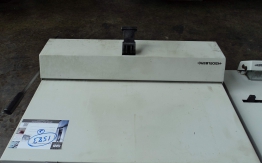 HEIDELBERG SM 52 PLATE PUNCH & BENDER