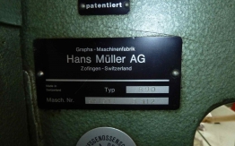 MULLER MARTINI TYPE 890 THREE KNIFE TRIMMER 