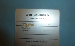 WOHLENBERG 92 MCS-2TV PAPER CUTTER