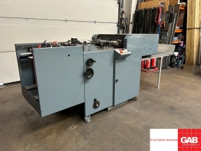 Used Other Machinery 1998 Rilecart FAR 5-55 automatic punching machine with 3 to 1 calendar punch