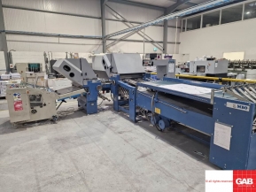 Used folder machines 2005 MBO B30-E 4-4 - B1 size paper folding machine with continuous feeder for sale