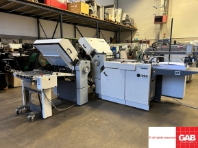Used folder machines 2007 Heidelberg Stahlfolder Model Ti 52 4-4 for sale