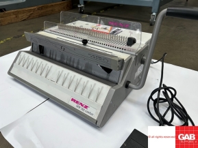 Used Other Machinery 2007 Renz SRW 360 Comforplus wire binding machine with 3-1 punching tool and closer