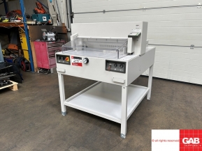 Used guillotine machines Cheap paper cutting machine for sale - Ideal 6550-95 single phase programmatic guillotine