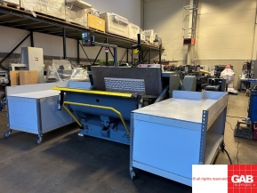Used Die Cutters Finishing Machines Die Cutter TOSI size 1070 x 1675 mm hand fed platen die cutting machine for sale
