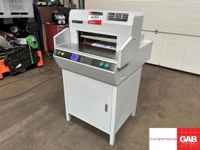 Used guillotine machines Easycut 46 electric paper guillotine for sale