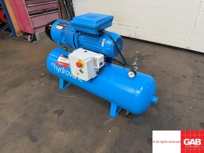 Used Other Machinery Hydrovane HV02 air compressor for sale - with 75 litre tank single phase 230v