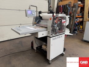 Used Other Machinery Matrix MX-530P single sided thermal laminator for sale