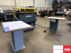 Used Die Cutters Finishing Machines Simon Crosland TWG Hand Fed Platen die cutter for sale