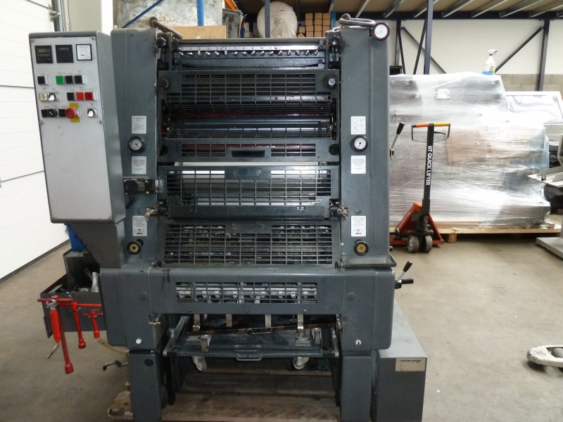 Single colour used offset printing machines HEIDELBERG GTO 52 OFFSET
