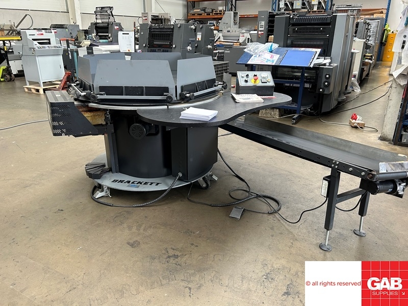 Used Other Machinery Brackett CPM-89-1D Circular padding machine for sale