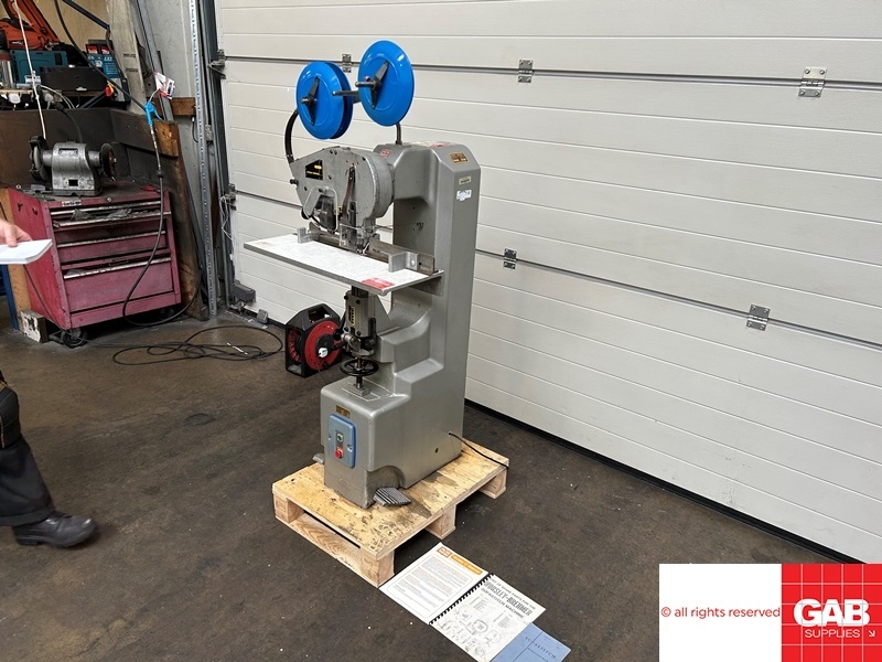 Used Other Machinery Brehmer Worsley Model S heavy duty saddle stitcher ...