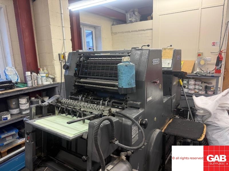 Two colour used offset printing machines Cheap Heidelberg GTO ZP 52 two ...