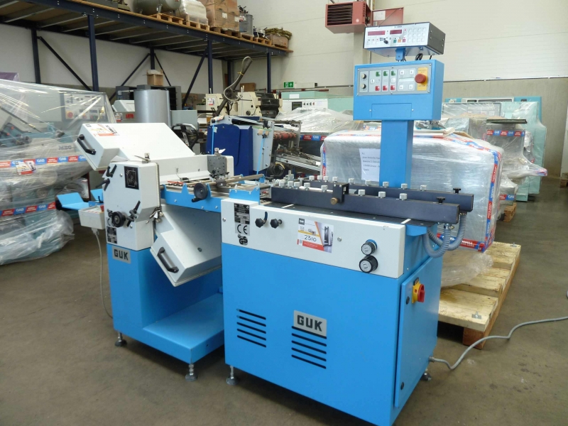 Used folder machines GUK FA 36/4 PAPER FOLDING MACHINE