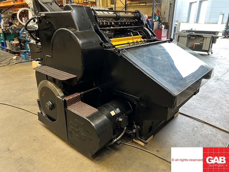 Used Die Cutters Finishing Machines Original Heidelberg SBB Cylinder ...