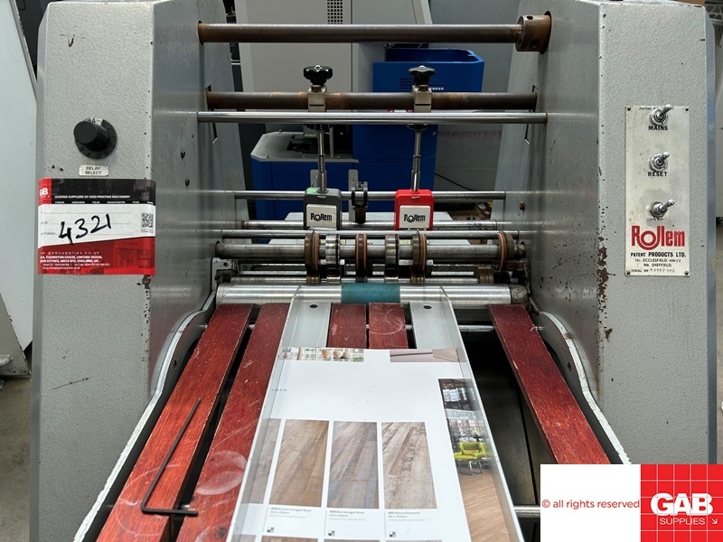 Used Other Machinery Rollem Auto 4 - automatic numbering perforating ...