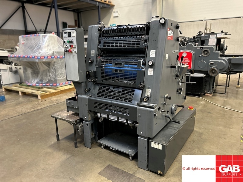 Single colour used offset printing machines Used Heidelberg GTO 52 NP ...