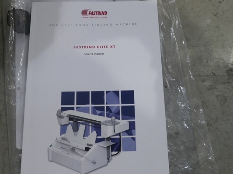 Used perfect binder machines Fastbind Elite XT - large format binding ...