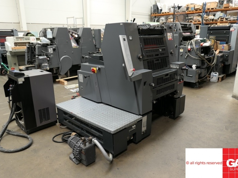 Single colour used offset printing machines Heidelberg Printmaster GTO ...